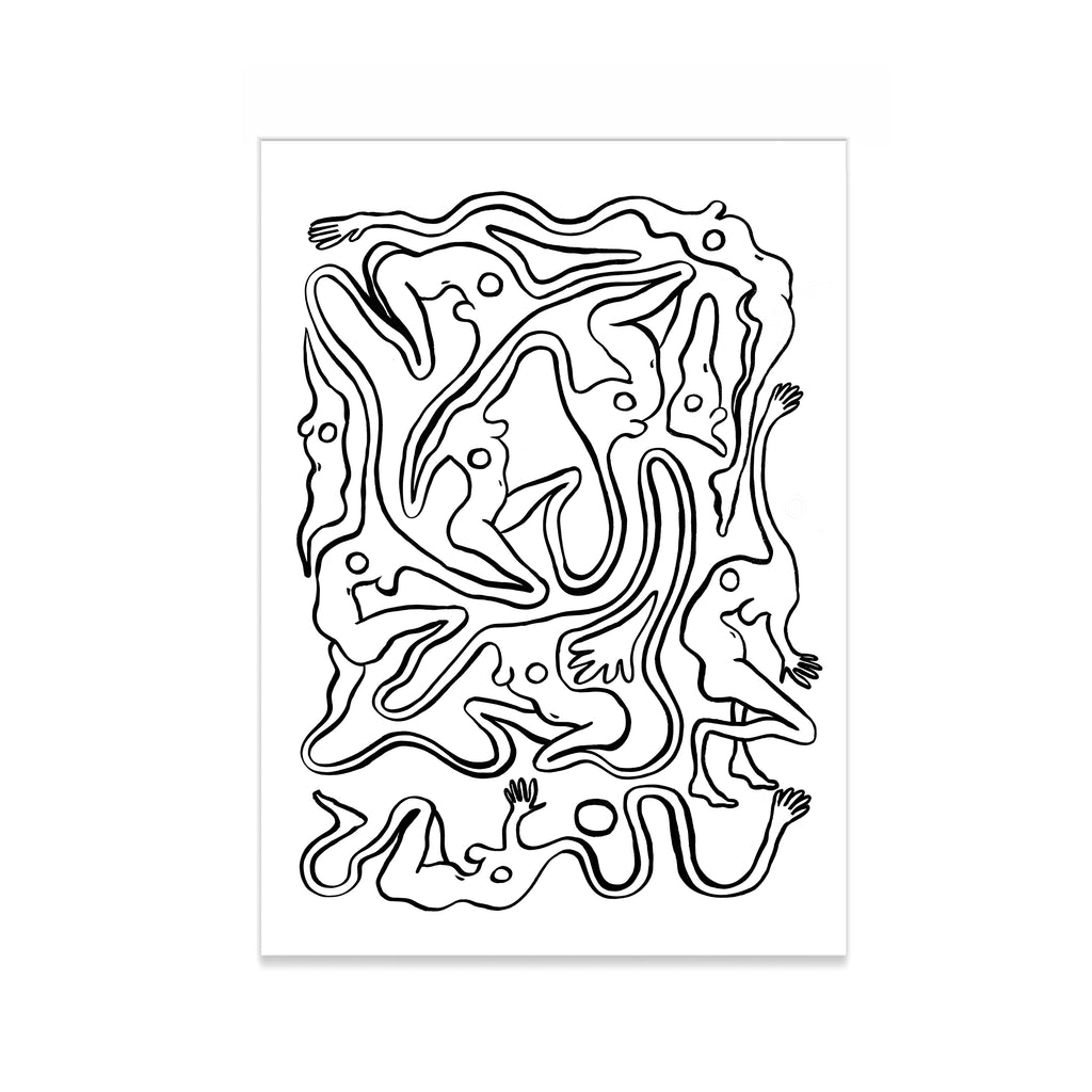 ECSTATIC NUDES INK Print