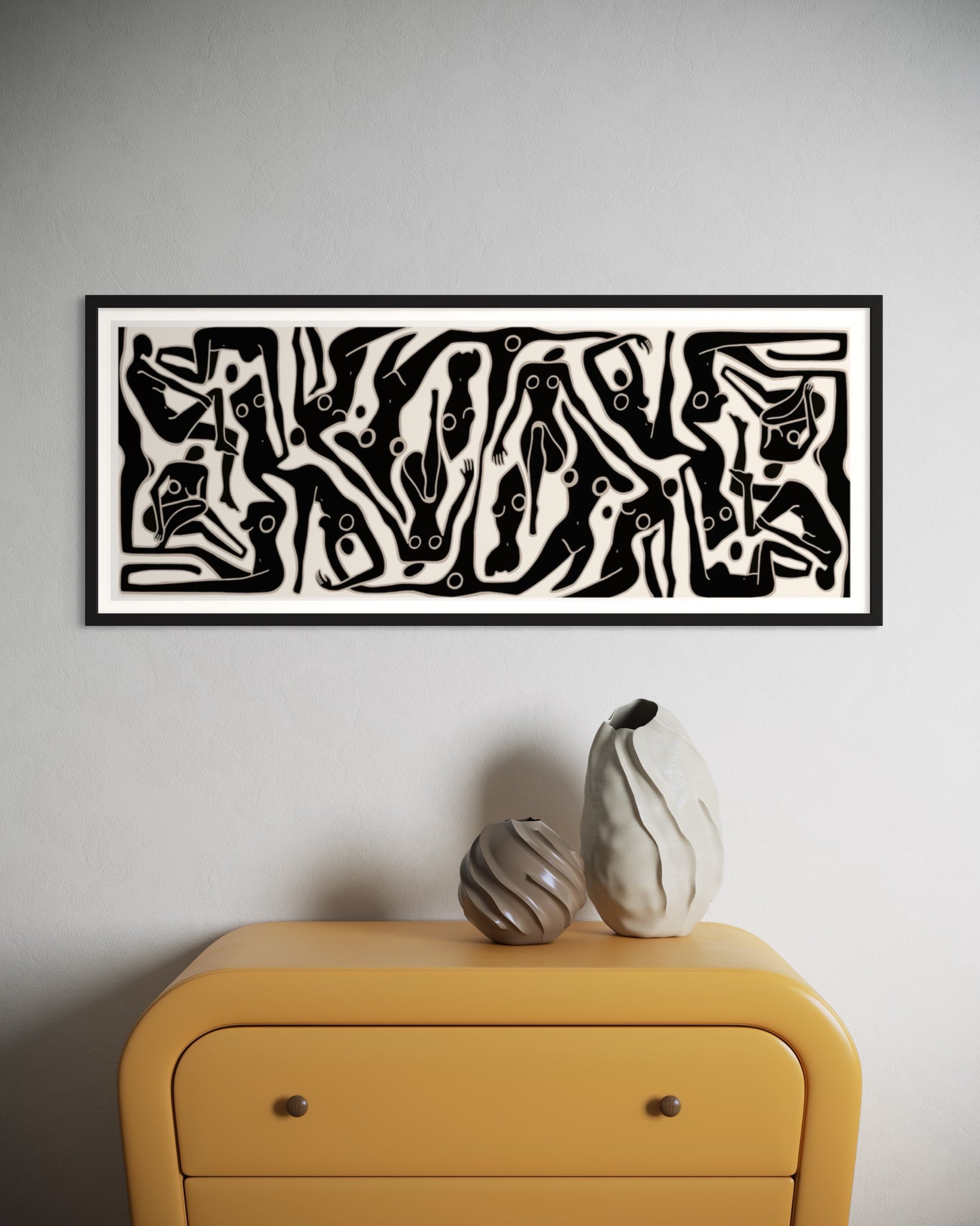 ECSTATIC NUDES 7 PANORAMA Print