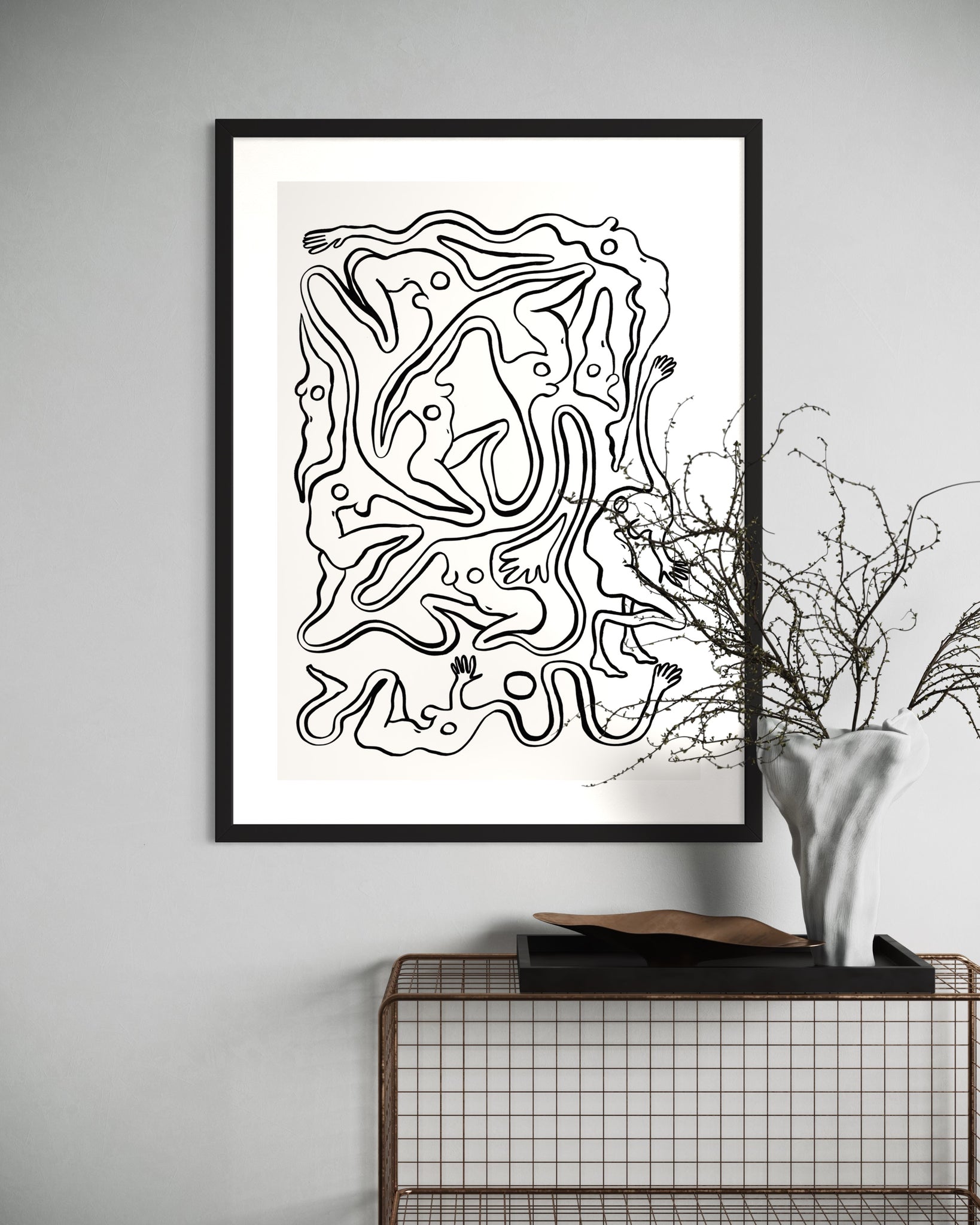 ECSTATIC NUDES INK Print