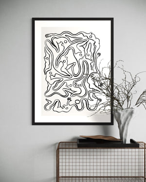 ECSTATIC NUDES INK Print