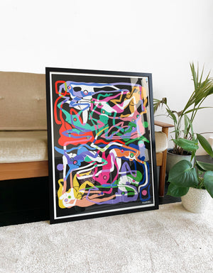 ECSTATIC CLASH 3 Limited Print