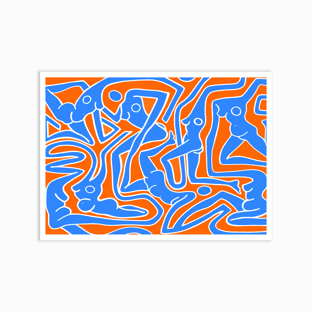 ECSTATIC NUDES 10 Poster Print