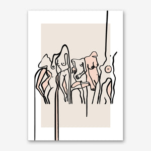 NUDISTS Poster Print