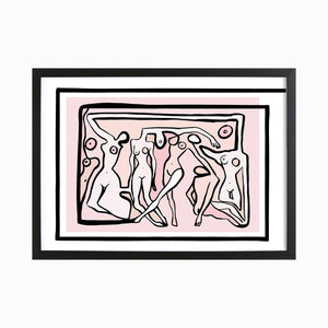 PSYCHEDELIC NUDES Poster Print